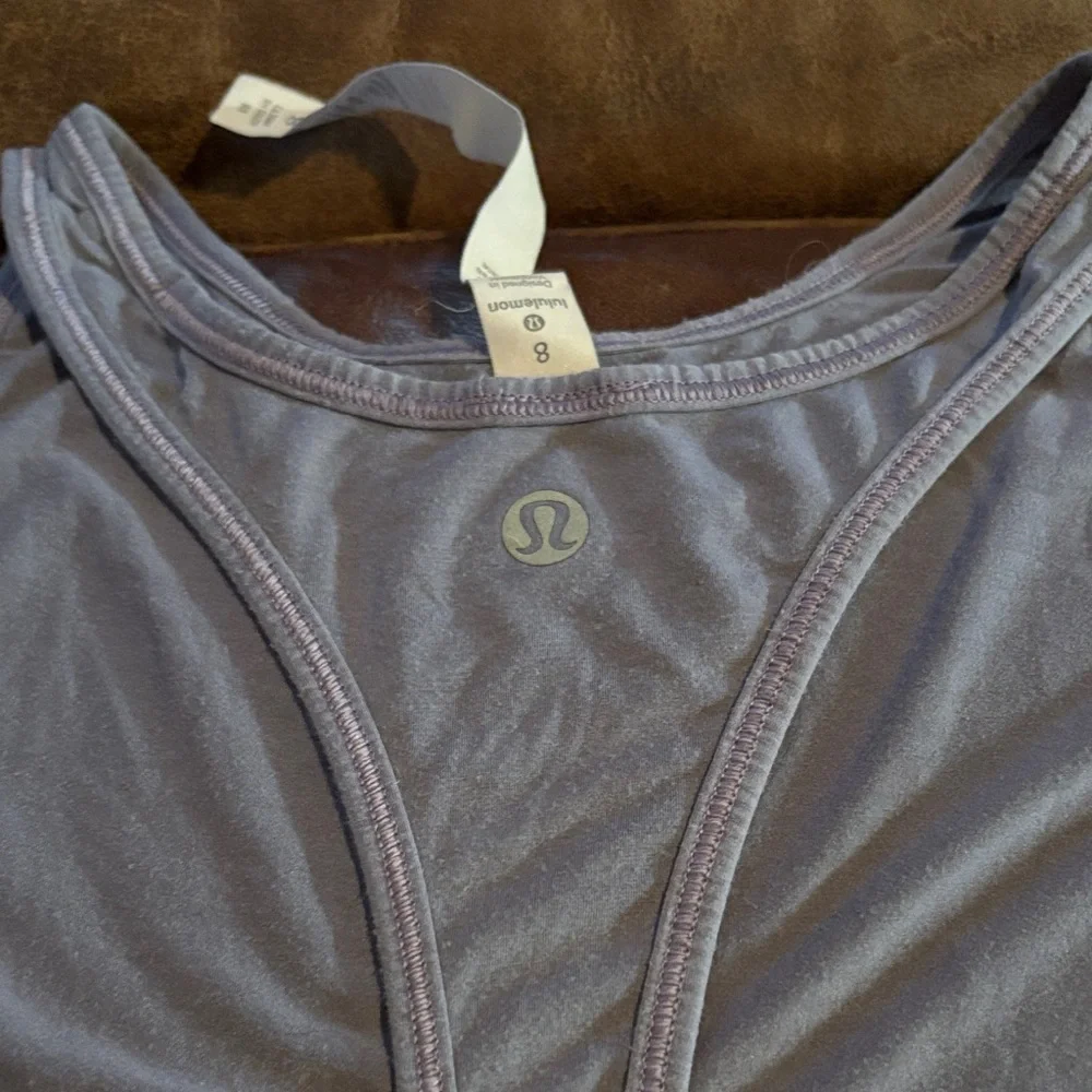 lululemon athletica Lavender Ruched Tank - Picture 2 of 5